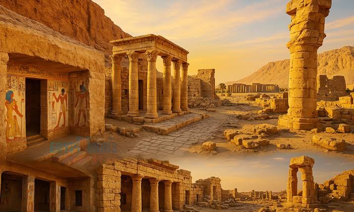 Minya, Egypt – historic landscape of the Nile Valley
