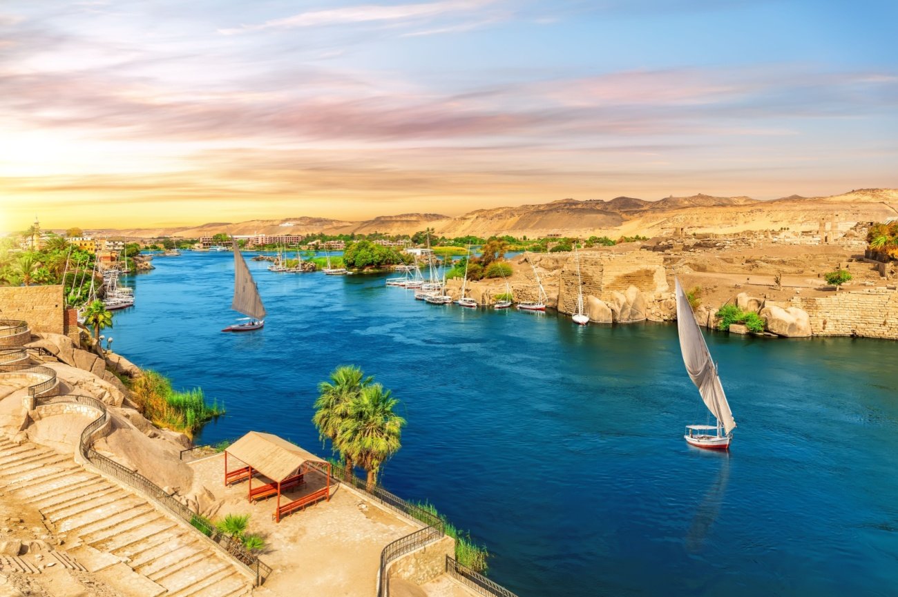 Philae Temple in Aswan – sanctuary of the goddess Isis on Agilkia Island