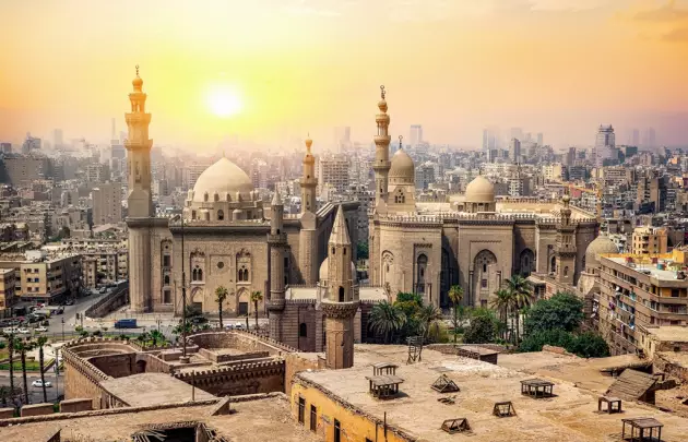 Historic religious architecture in Coptic Cairo