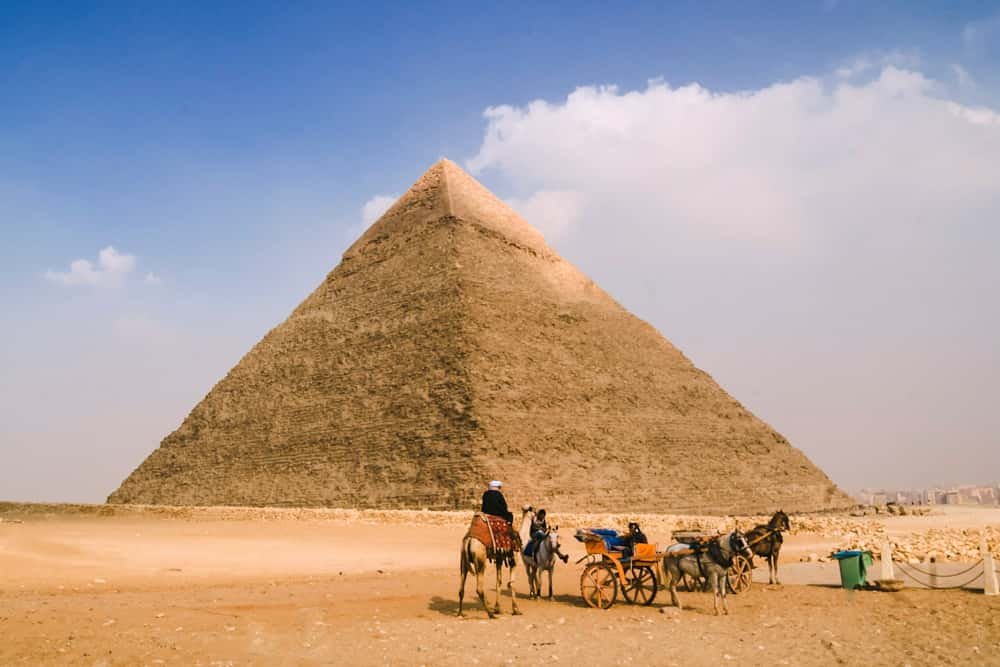 View over Cairo – landmarks and city panorama in Egypt