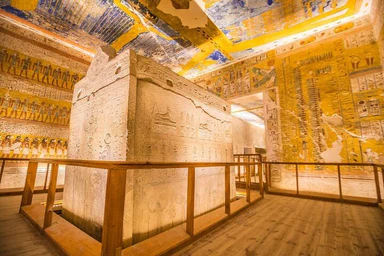 Ancient temples and landscapes of Luxor, Egypt